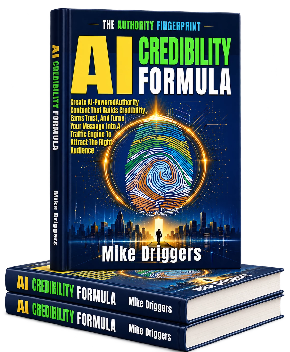 AI Credibility Formula by Mike Driggers book cover